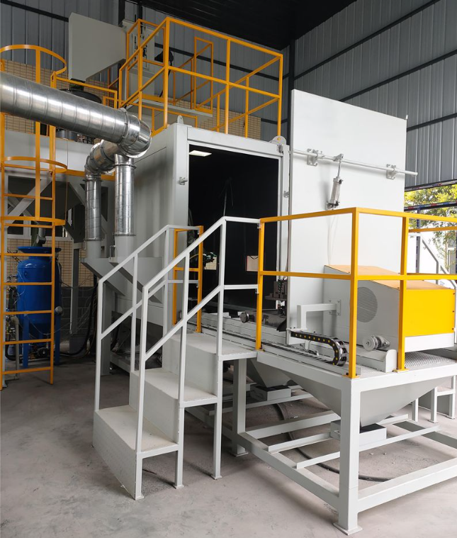 青浦全自动喷砂机 实现无人化高效生产